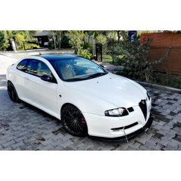 Накладка сплиттер на передний бампер на Alfa Romeo GT ДОрестайл